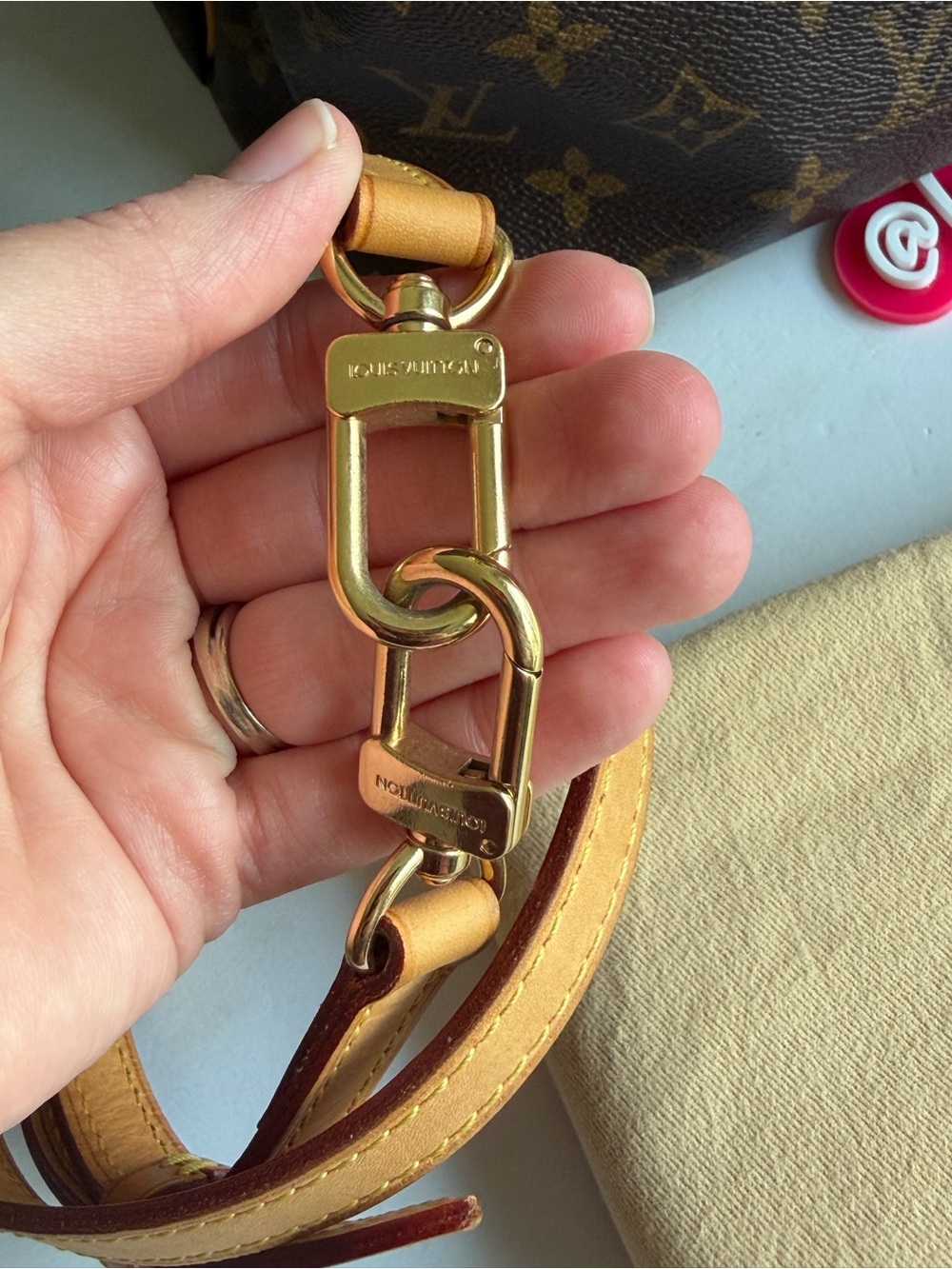 Authentic Louis Vuitton Palermo GM Monogram Great Used Condition - Picture 4 of 16